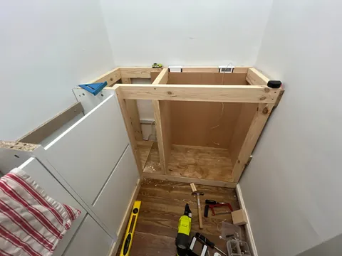 recent pantry renovation