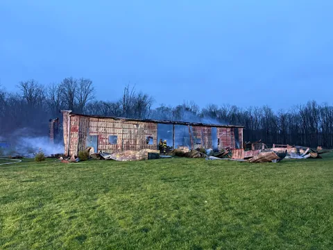 Lost my barn and everything in it this morning