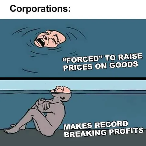 Wild how ‘we had no choice but to raise prices’ always ends in yachts and bonuses, not bankruptcy.