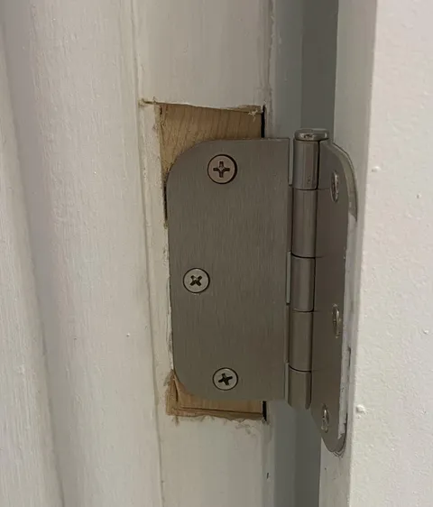 And this is why I DIY - a handyman did this