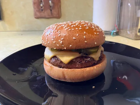 [Homemade] Cheeseburger
