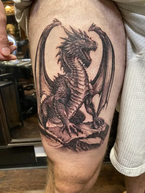 First Tatoo, immediately after