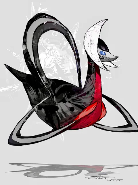 Cresselia/Darkrai Color Swap! [OC]