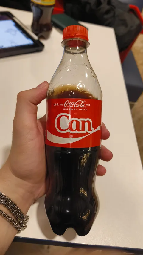 This Bottle is having an Identity crisis.