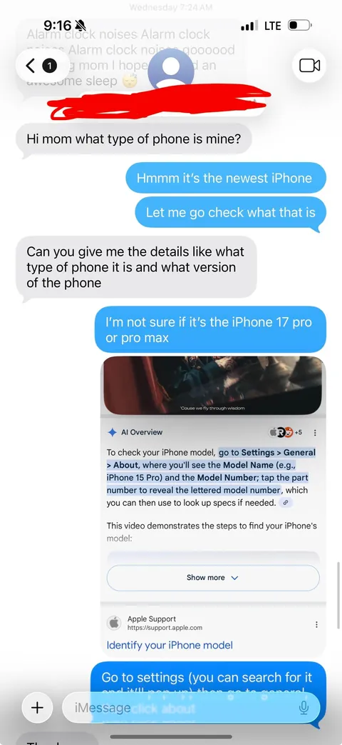 My previously non verbal (until age 6) autistic son can now text me, and he’s quite funny 😂