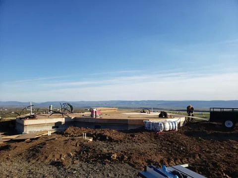 Spent several years building a complete 1300 sq ft roundhouse from top to bottom with my wife, including all framing, electrical, plumbing, HVAC, etc. By far the worst idea we've ever had, and so happy to be in it finally.