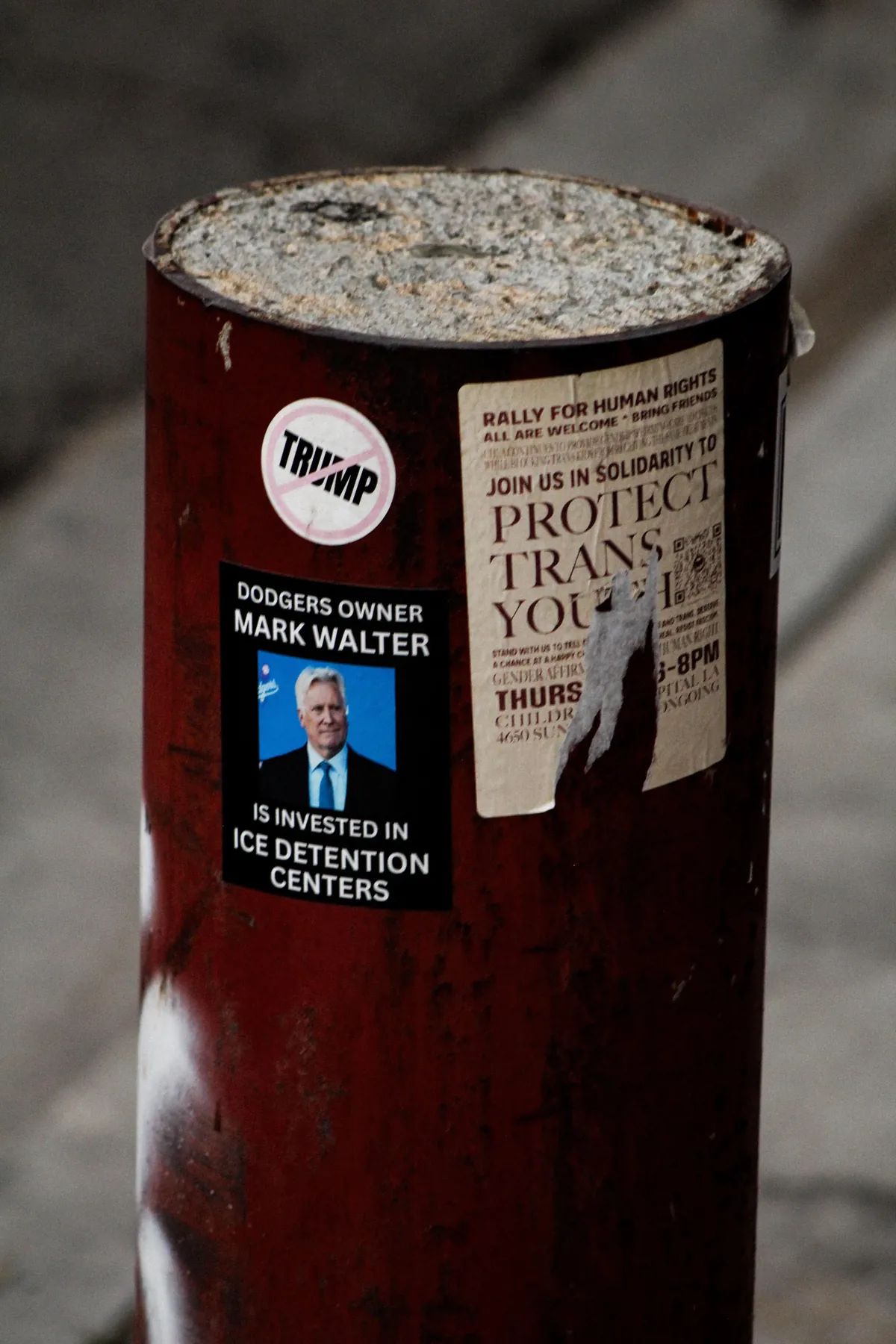 Day 76 of sustained protest in Downtown Los Angeles, where it’s become an everyday part of life