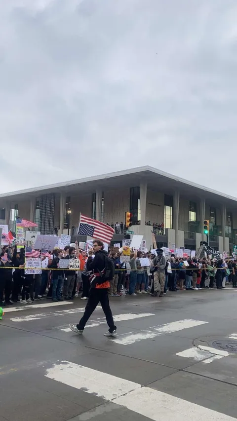 Massive protest in one of the most conservative cities in America Tulsa, OK - OC