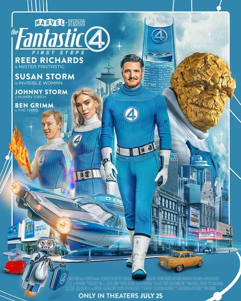 New Poster for 'The Fantastic Four: First Steps'