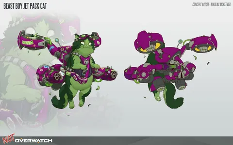 Overwatch / Teen Titans Collab Skin Concepts