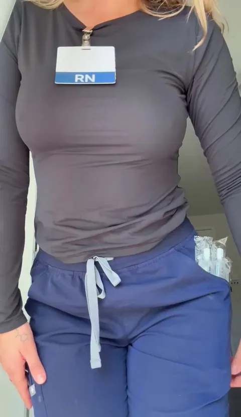 ER nurse just getting home from work