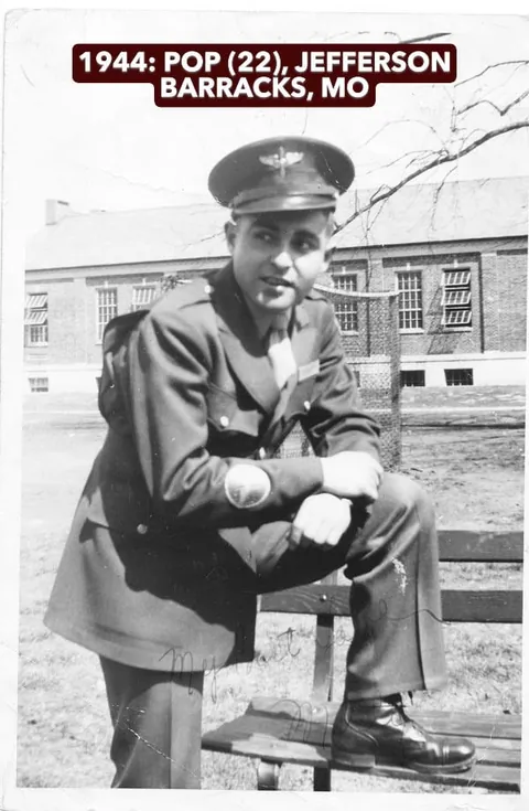 My enamored 1940s parents pre-marriage, going to war, and wedding. (Repost due to mess-up)
