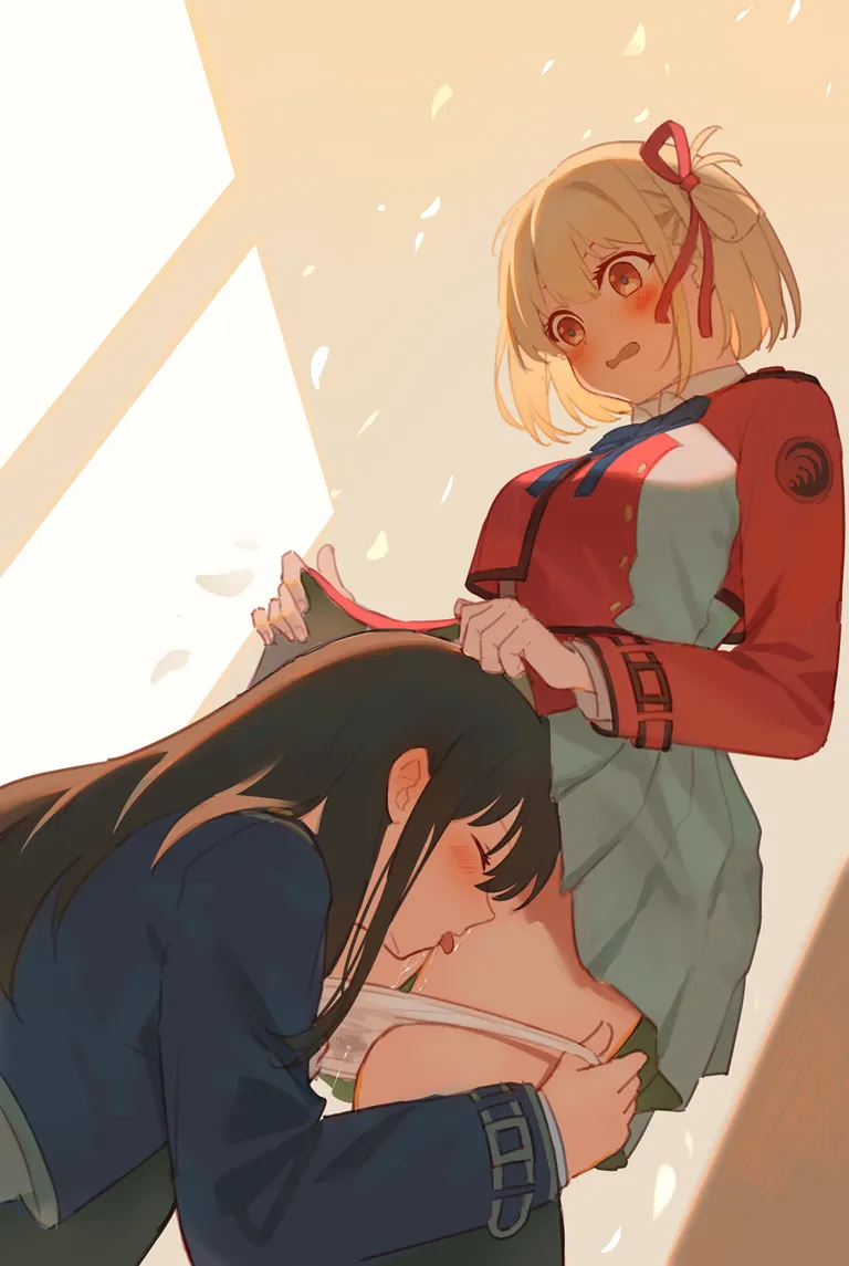 Takina couldn't hold back any longer (milktea (gggrrr2000)) [Lycoris Recoil]