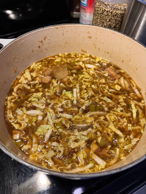 Chop Your Head Off Soup [homemade]