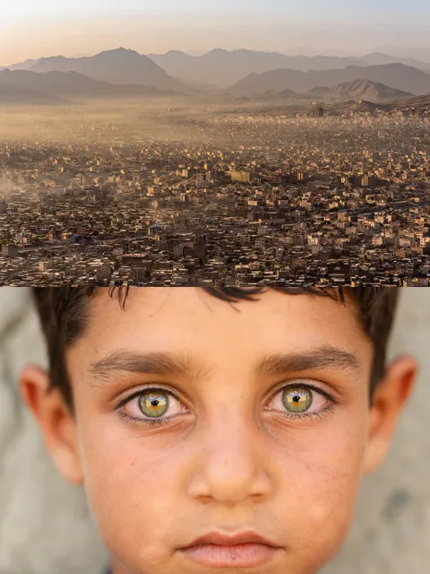 Faces from different parts of Afghanistan