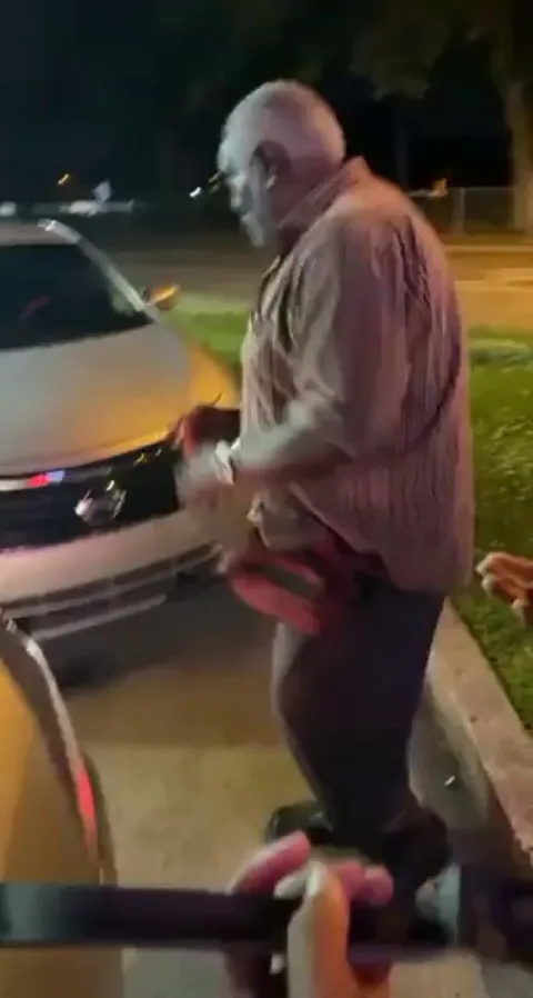 Magic trick with four balls.