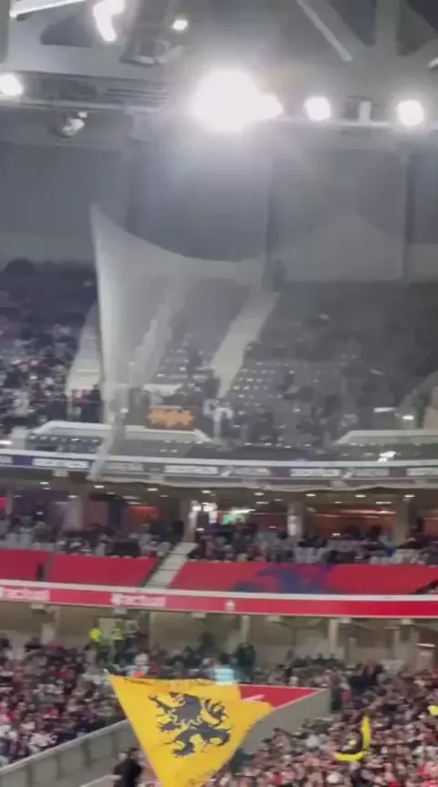 Last in the Ligue 1 table, down 6-0 with 20 minutes to play, FC Metz fans in the away section of LOSC's stadium trying to make the most of it