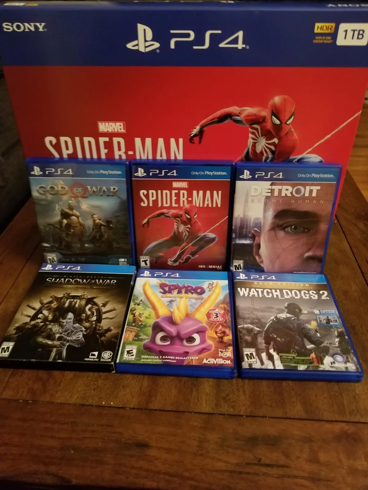 My fiancé left me earlier this month. So all the money I was saving for the holidays, I spent on myself.