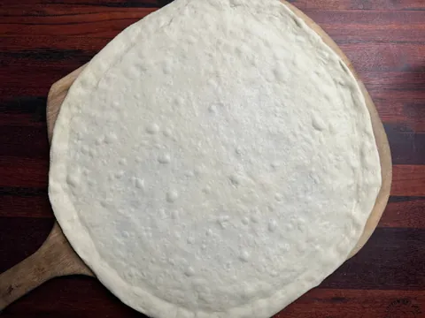 [Homemade] sausage and mushroom pizza