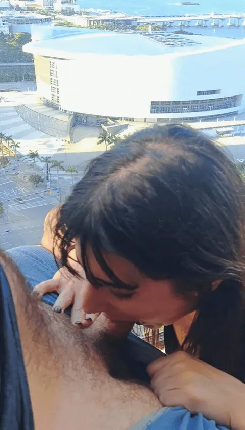 Showing Him What Miami Is Like 