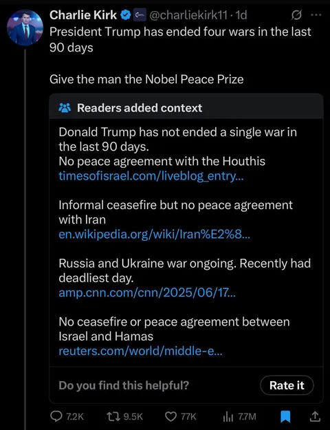 More Charlie Kirk insanity. He’s not having a good run as of late.