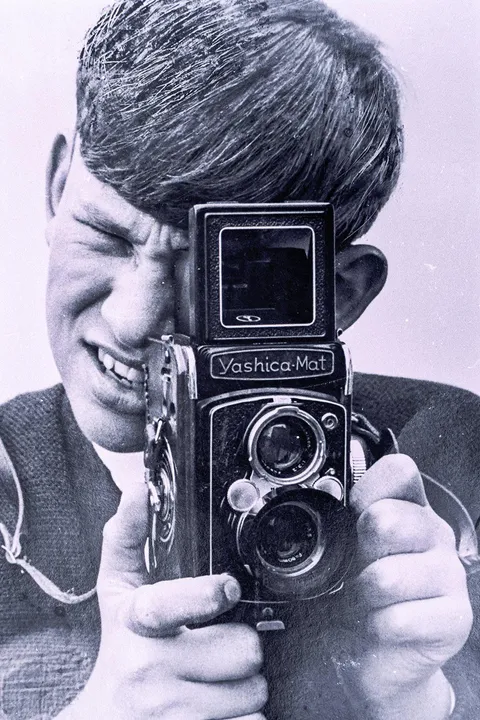 My father in the early 1960’s. he loved photography; we lost him just two days ago, and I wanted to share my favourite photo of him.