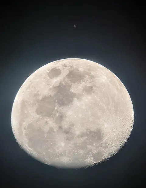 Moon and Saturn conjunction from August last year
