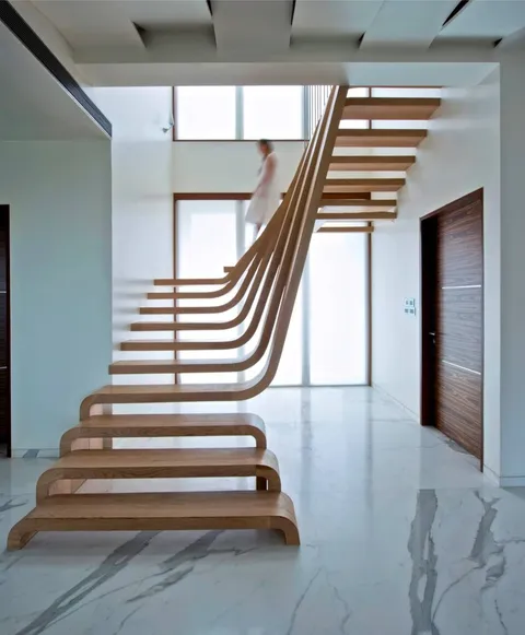Floating stairs
