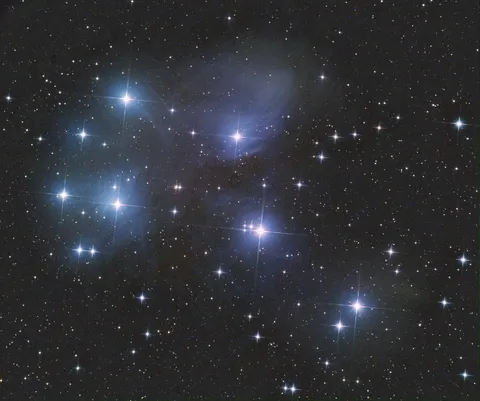Pleiades 8min total exposure