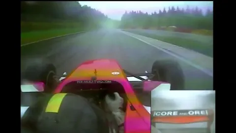 Incredible reactions and skill from racing driver Dino Zamparelli