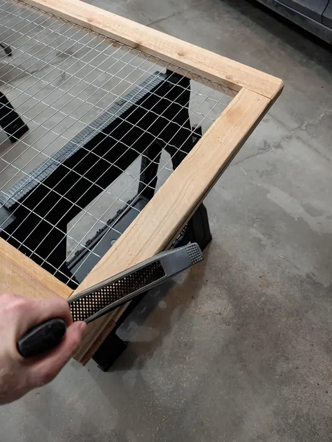 New Garden is Built, and Garlic is Planted!