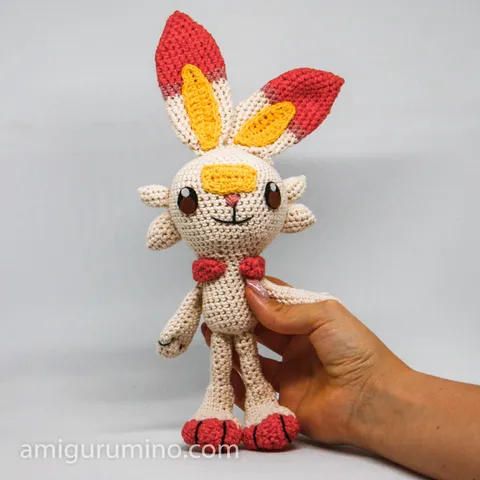 I crocheted a Scorbunny