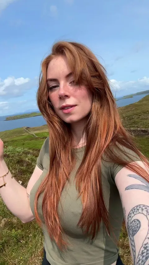 I found the Scottish Highlands pretty....revealing 😉