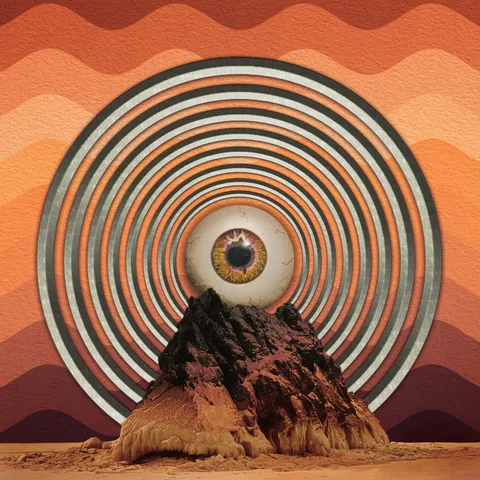 Psychedelic album artwork I made