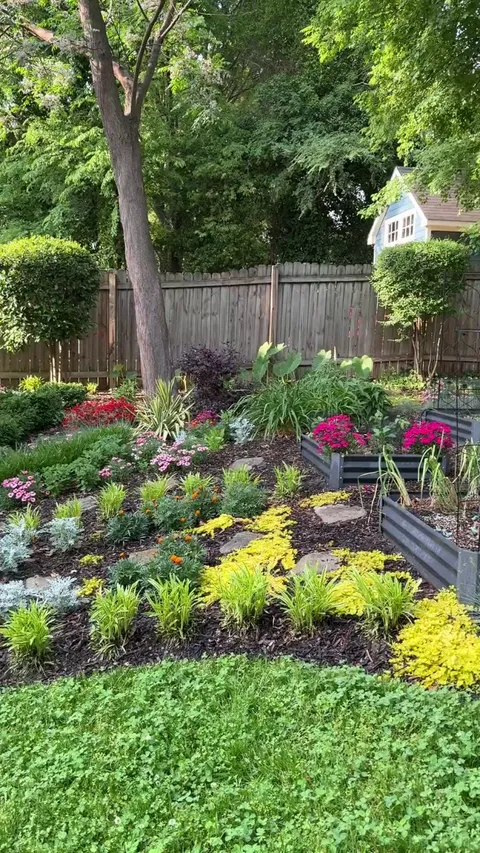 End of April garden progress