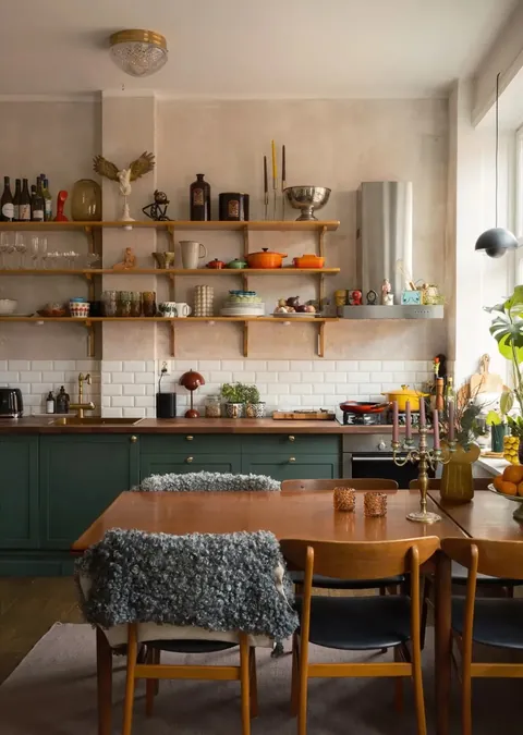 Kitchen in a two bedroom apartment, Södermalm, Stockholm City Centre, Sweden [1005x1414]
