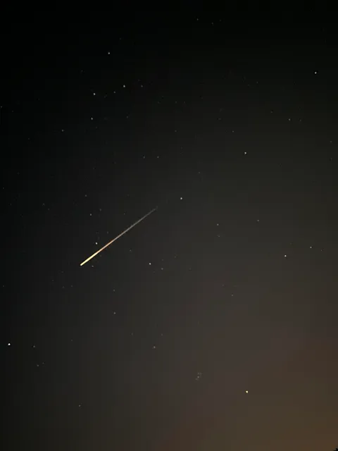 Perseids meteor from last night