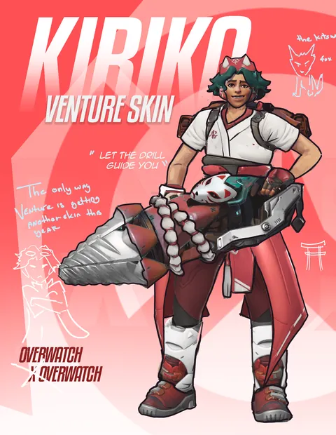 OVERWATCH X OVERWATCH Skins ideas.