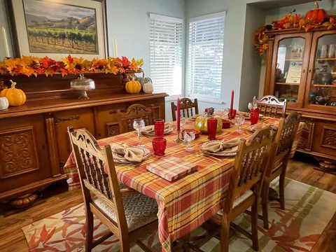 My partner always does such a great job decorating for the holidays!