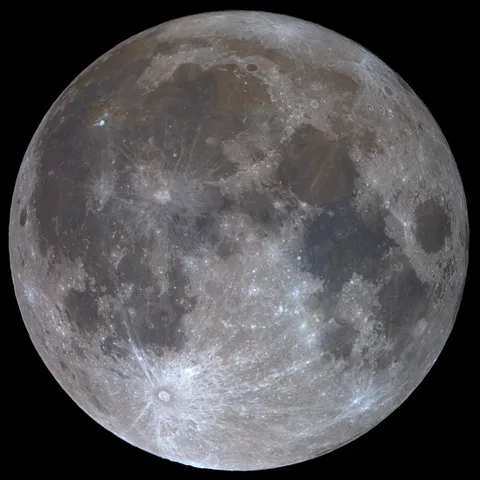 99.9% Illuminated Moon