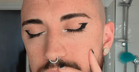 before &amp; after eyeliner advice from r/MakeupAddiction 🥰