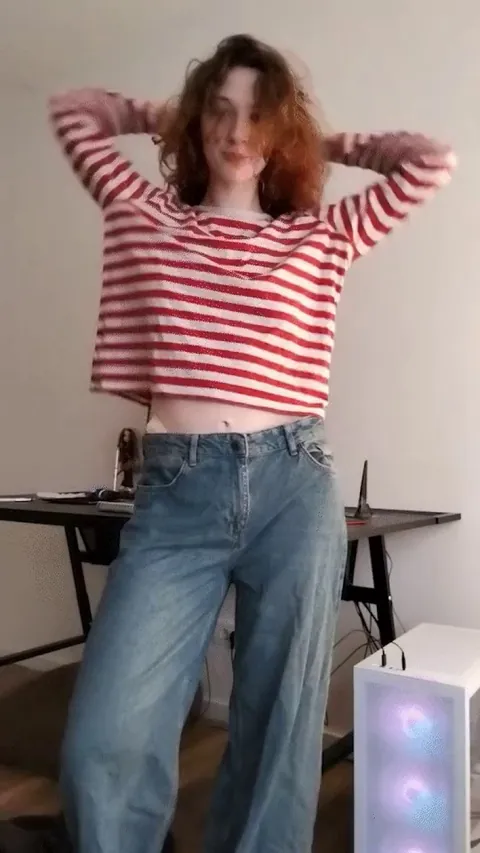 Waldo's sister undressing