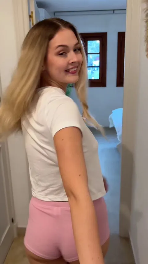 trying on different ones for you🤗  [f]