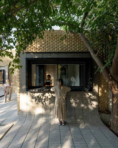 Outdoor café by kamakanstudio - Shiraz, iran. 