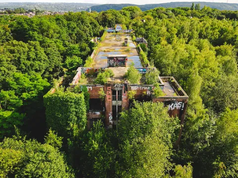 Abandoned facility in Belgium