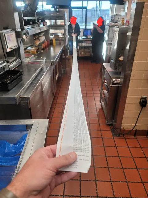 Our longest hired employee's full time sheet
