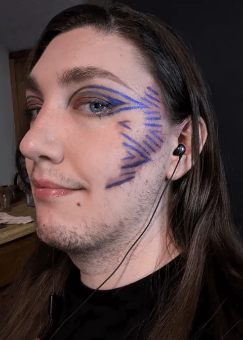 Liner Into Birthmark Looks