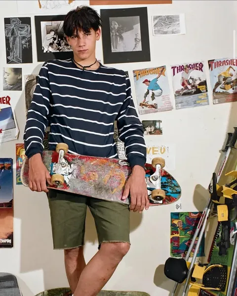 Teenagers in their rooms, 1980s–90s.