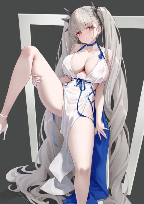 Formidable spreading her legs