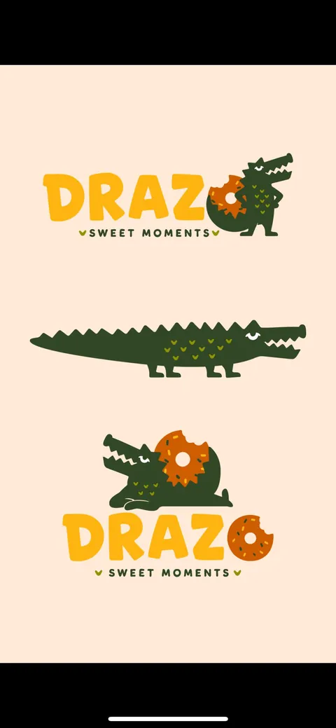 DRAZO — Brand identity &amp; character design. What do you think?